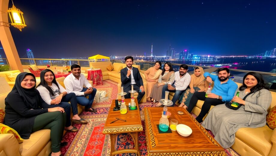 shisha for villa parties Dubai