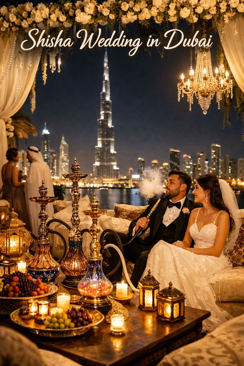 Luxury Wedding Shisha Catering Services in Dubai