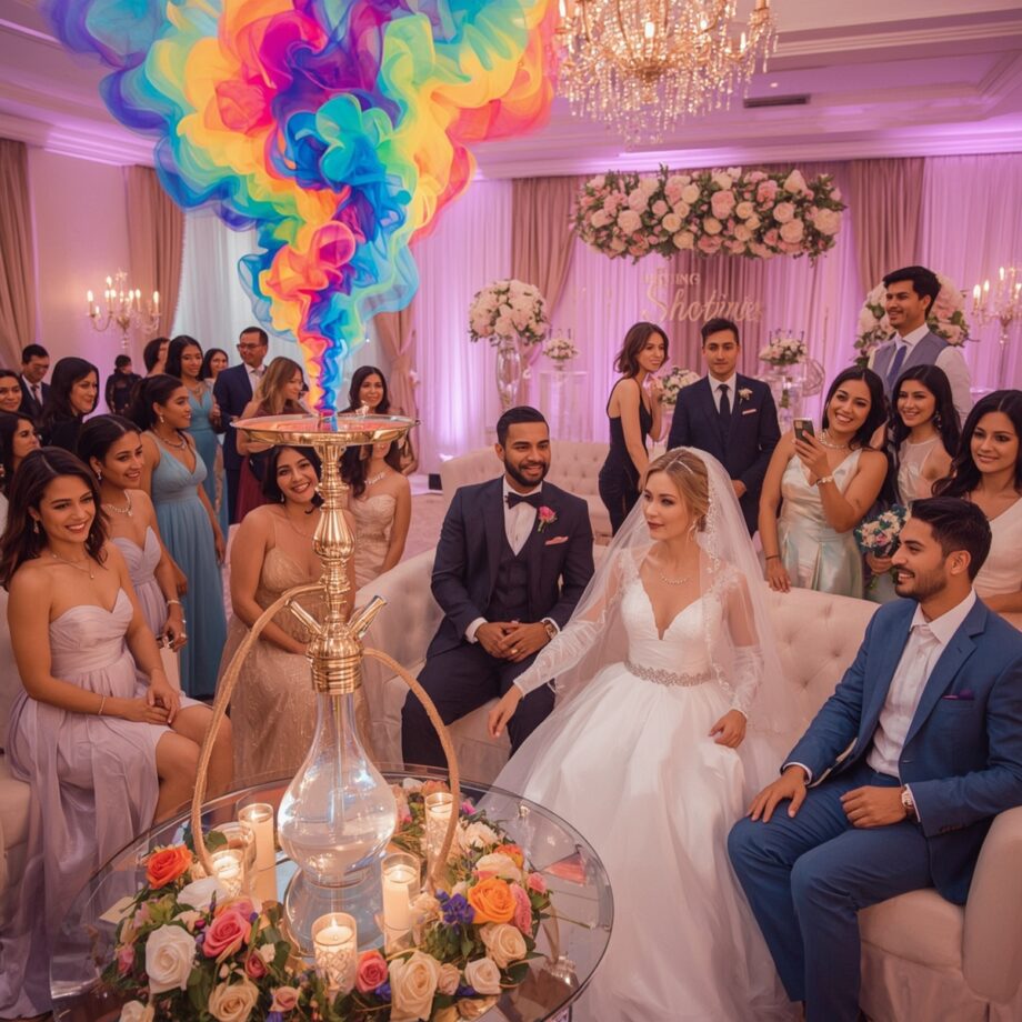 shisha catering for weddings Dubai