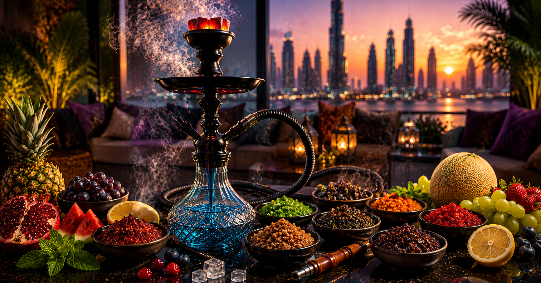 Top Shisha flovors dubai for Home and Private Gatherings